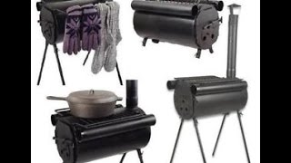 TMS Military Wood Stove Modifications (part 2 with test burn)