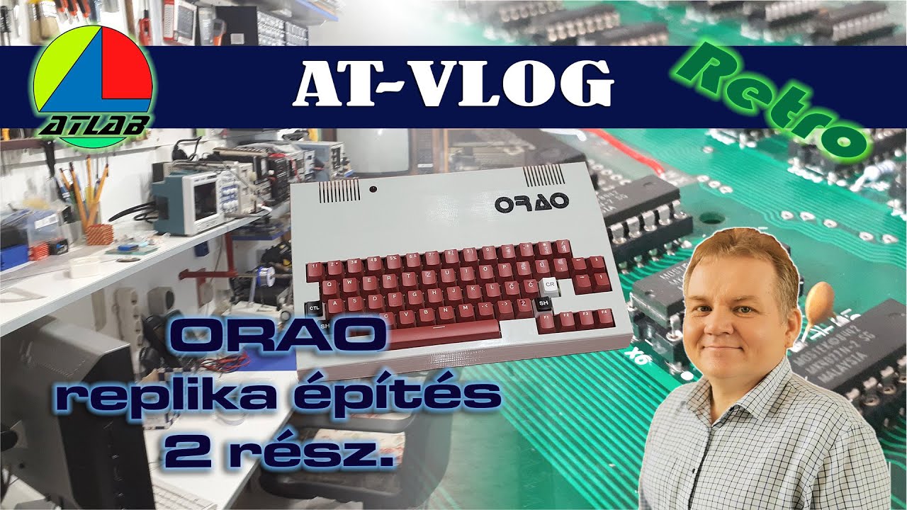 ORAO számítógép replika építés 2.rész - YouTube
