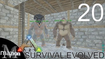 ARK: Surival Evolved - Gigantopithecus mate for Gigolo! E20 Gameplay