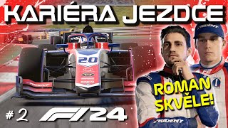 Roman Skvěle! Bitva Proti Premám v Rakousku! #2 | F1 24 Kariéra CZ Let's Play