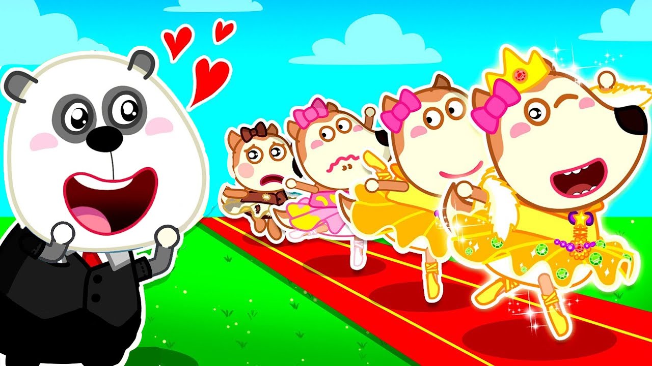 مسابقة الرقص المضحكة بين وولفو والأصدقاء!Wolfoo in Arabic | Nova Nest