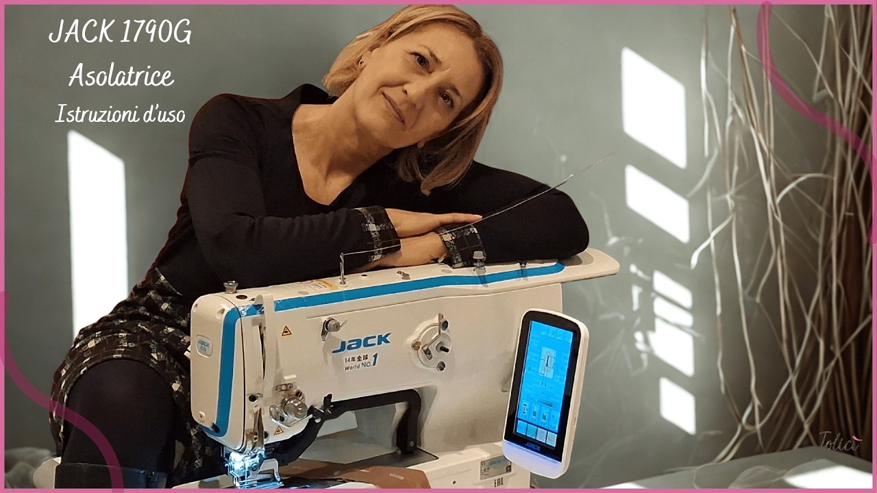 Машинка для выполнения петель JACK 1790G: Инструкция по применению. #шитье #шитье #машинкадляпете...