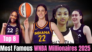 Top 8 Most Famous WNBA Millionaires 2025 🏀💎 | Their Net Worth Will Blow Your Mind!