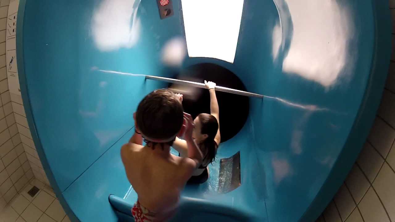 The Black Hole waterslide in Davos.MP4