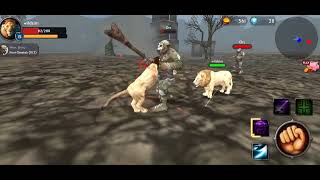 Big Fight in The Wild Nature / Furious Lions V's Angry Orcs / The Lion Simulator screenshot 3