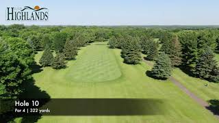 Clifton Highlands Golf Course Aerial Tour