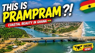 This Is Prampram?! 🇬🇭 | Scenic Coastal Drone Views