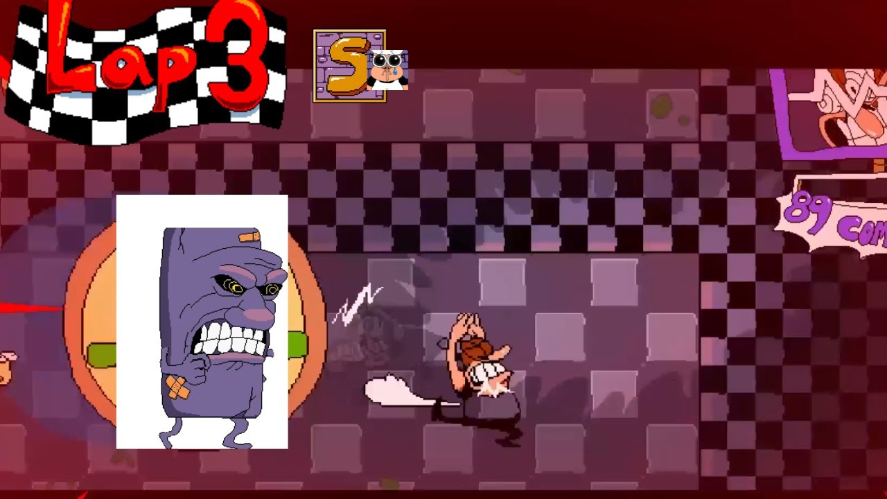 Stupid Pizzaface [Pizza Tower - Laps of Mayhem - John Gutter Lap 3]