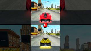 🚗💨 Jesko 🆚 Pagani Huayra 🔥 Drag Race | Extreme Car Driving Simulator! #shorts screenshot 1