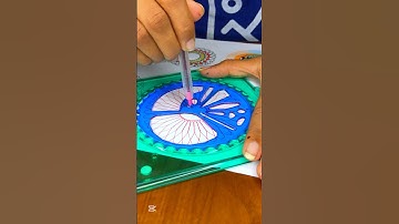 Creating Spirograph Art in Seconds! Satisfying to Watch!🎨🌈#ArtTime #Spirograph #shorts