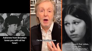 ¿Quién es la fan Beatle que esperó 60 años por la respuesta de Paul McCartney? ¿Aún vive?