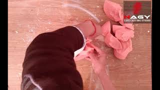 Couple life casting