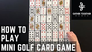 How To Play Mini Golf Card Game screenshot 4