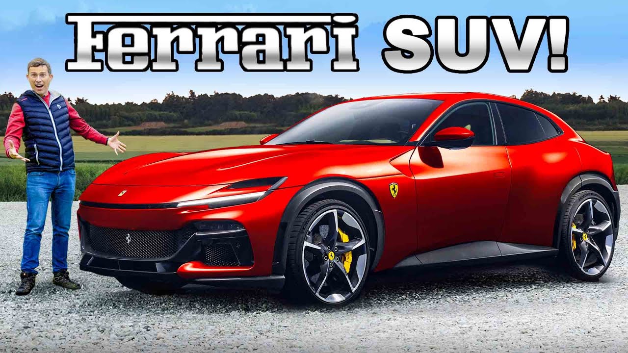 Nueva SUV Ferrari ¡V12 725hp! YouTube