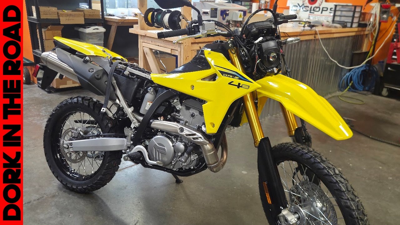 They Tore Apart My BRAND NEW Suzuki DR-Z4s!