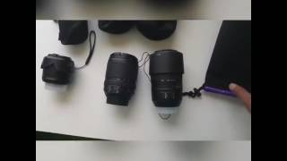 MOACC DSLR Camera Lens Case,Thick Protective Neoprene Pouch Set Waterproof Len Bags screenshot 5