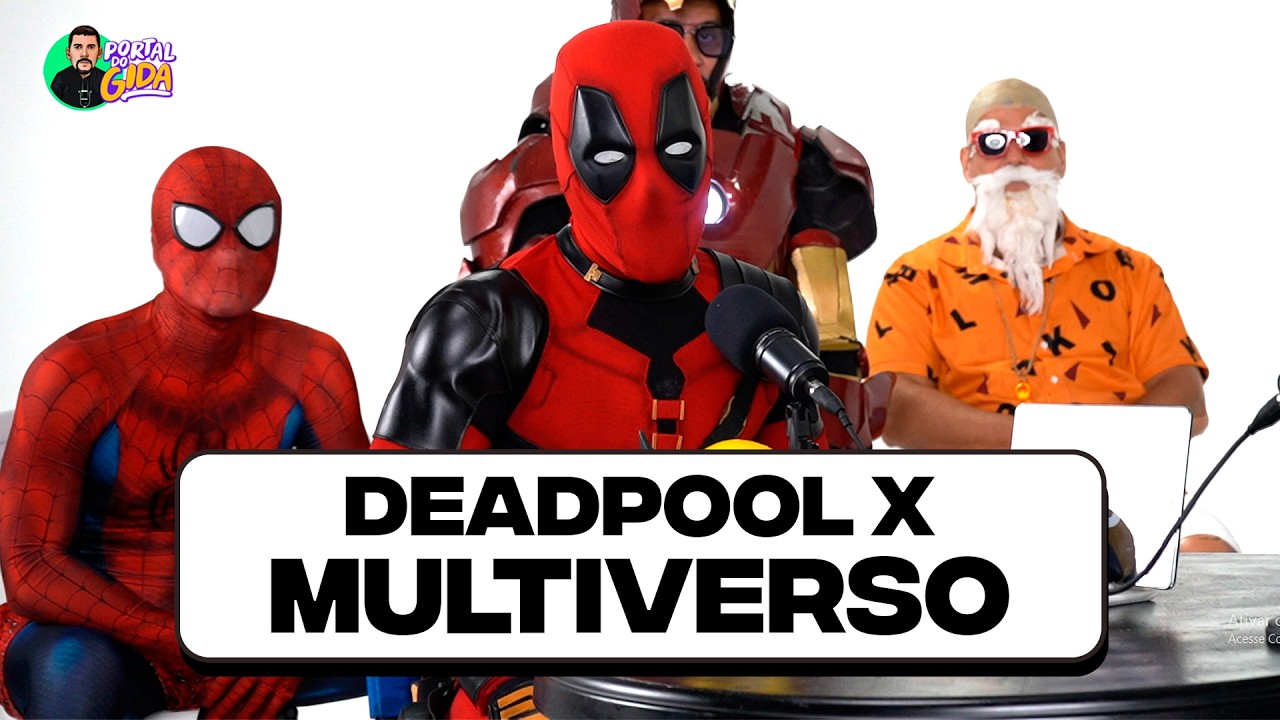 DEADPOOL X MULTIVERSO: O Debate que Quebrou o Mundo Animado (Heróis, Vilões e Caos!)