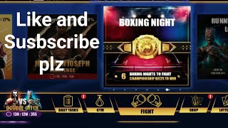 l Real Boxing 2 BOXING NIGHT MY Second TITLE BELT l #fighting #realboxing2 #newvideo #boxing screenshot 5