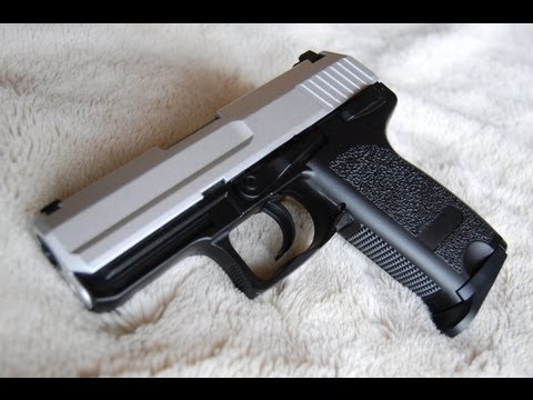 TSD Airsoft USP Compact GBB Pistol test firing