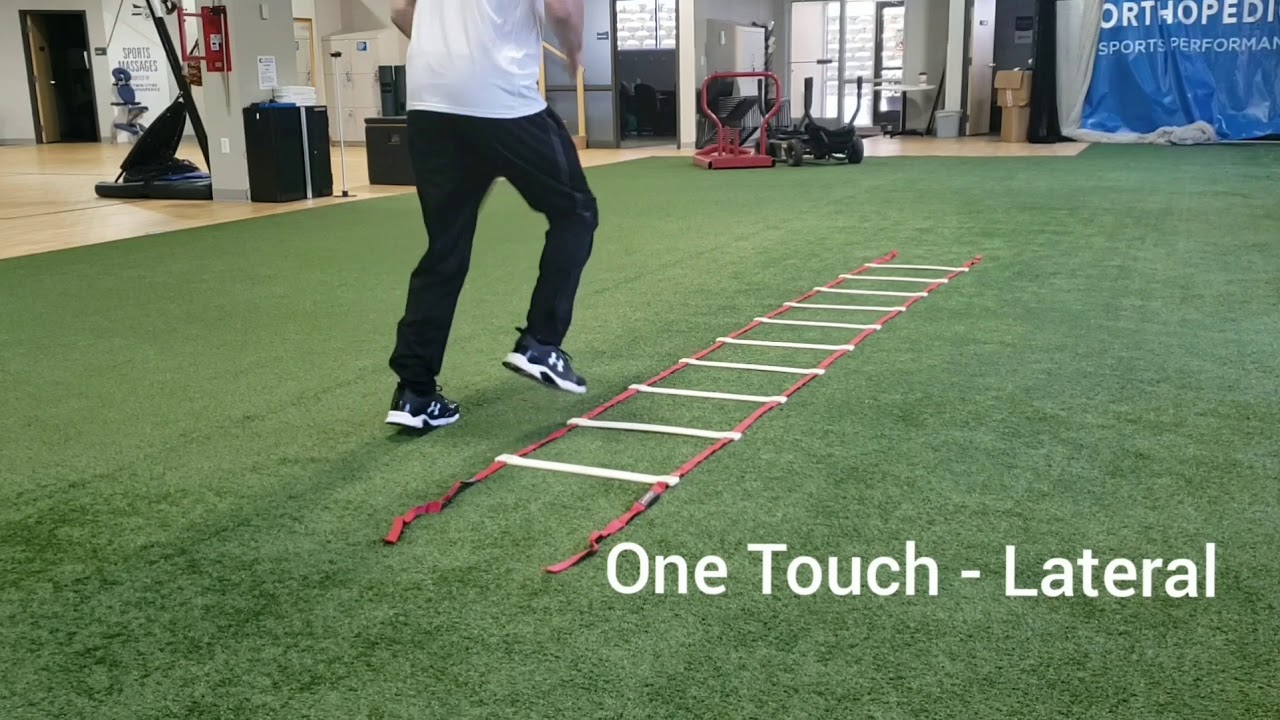 Agility Training For Athletes Footwork Ladder Basics YouTube