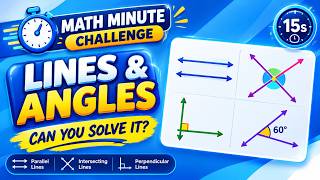 Only Sharp Minds Can Solve These Lines & Angles! 🧠📐