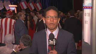 Election Day: Crowd at Gov. Brian Kemp's watch party begins to celebrate