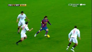 Messi vs Sevilla (CDR) (Home) 200910 English Commentary HD 1080i