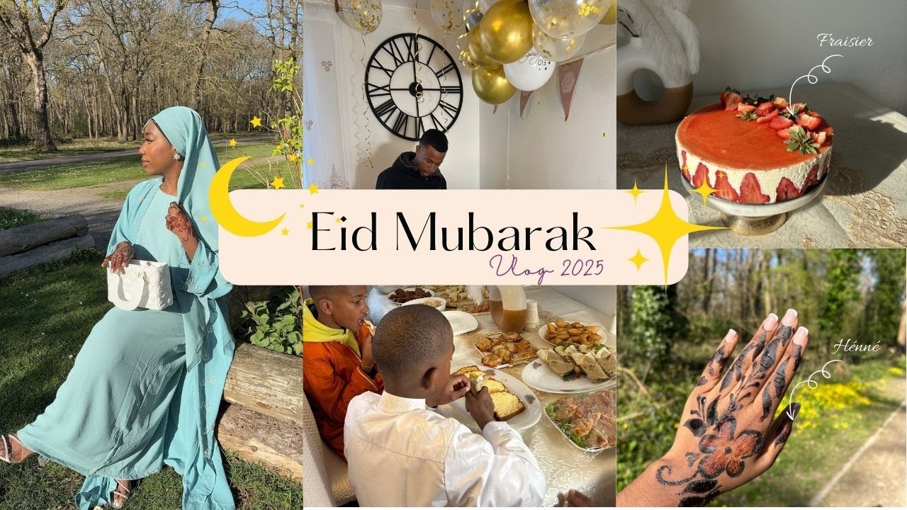 VLOG EID MUBARAK 2025 : Je fais une surprise à ma famille pour l'Aïd !