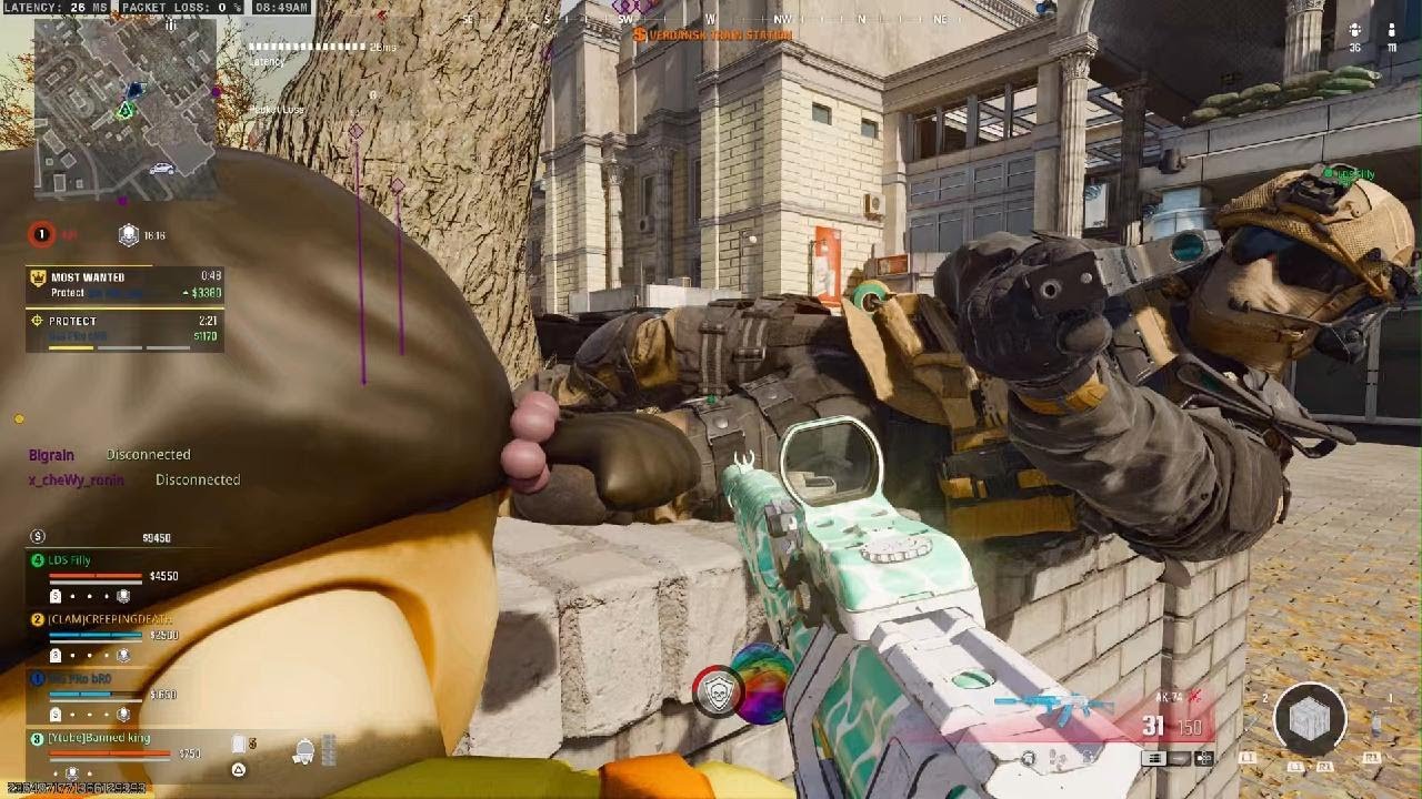 Warzone 400m sniper shot 🤯