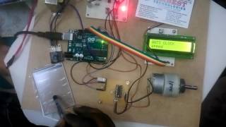 touch screen based motor controller
