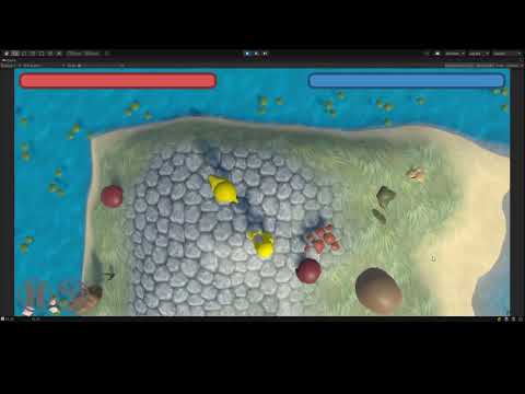 Evolution Simulator 4 - Creature Stage (Generated map)