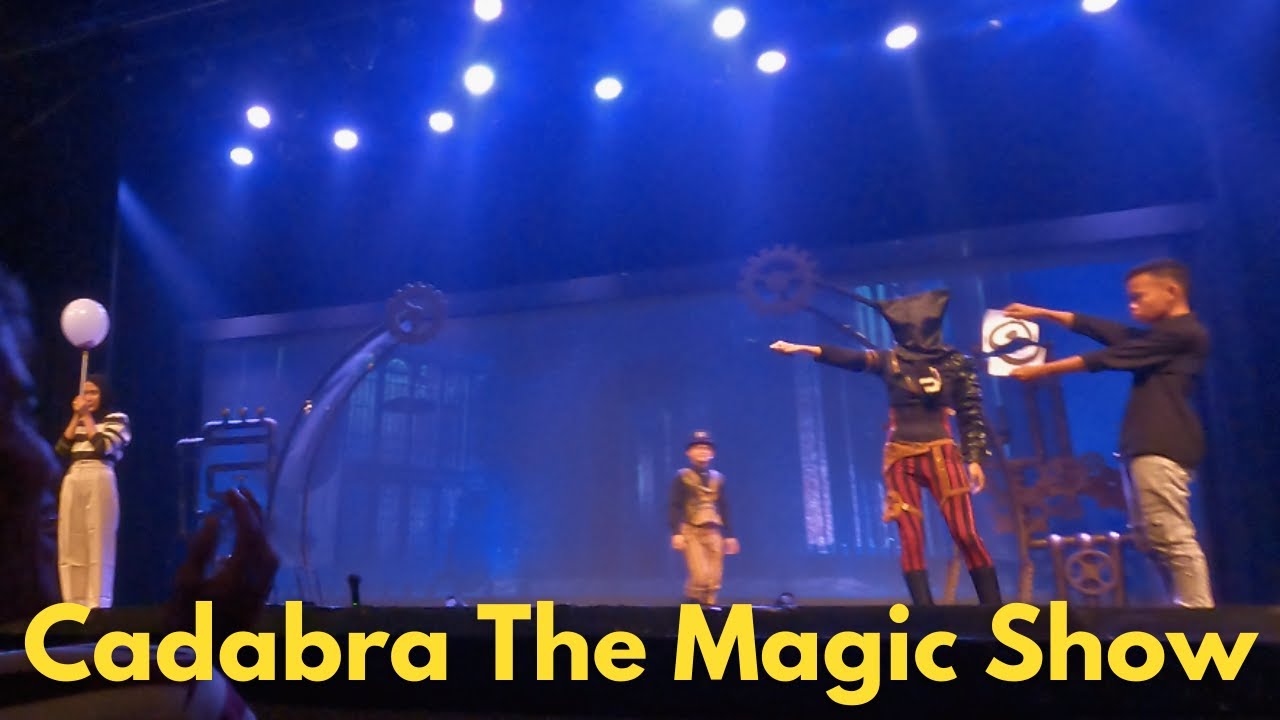 FANTASTIS! cadabra magic show di trans studio bandung