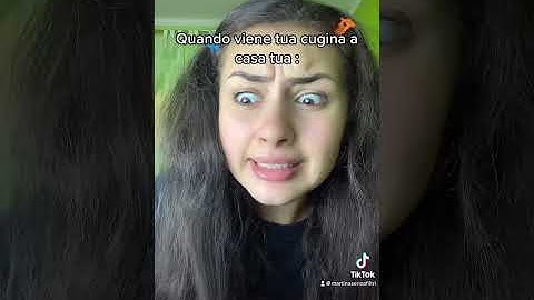Quando viene tua cugina a casa tua ep 7 #shorts ||ME