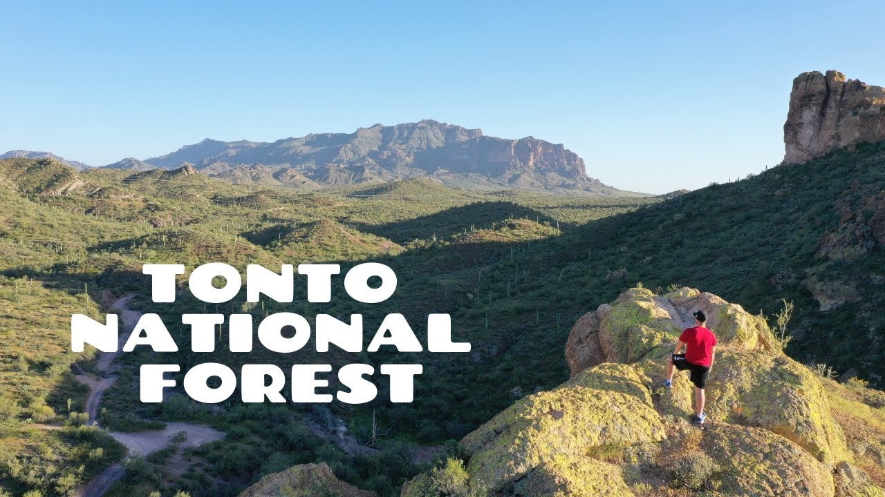 Tonto National Forest Arizona 4k Drone Video YouTube