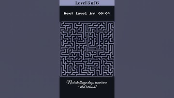 Maze Puzzle Brain Game: 6 Hard Levels in 60 Seconds! 🧠