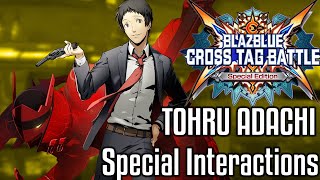 BlazBlue: Cross Tag Battle - Adachi's Special interactions