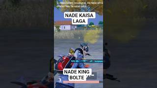 NADE KING BOLTE # BGMI # PUBG Mobile # SUPPORT