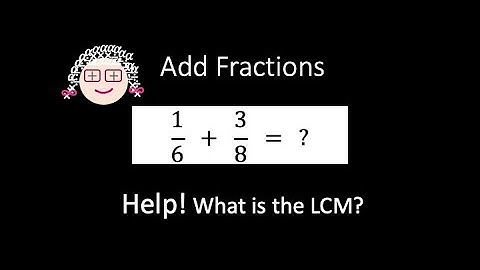 Add fractions with Unlike Denominators (Part 2):  Least Common Multiple (LCM). #add_fractions