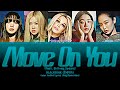 BLACKPINK Move On You ft. Britney Spears Lyrics (블랙핑크 Move On You 가사) (Color Coded Lyrics)