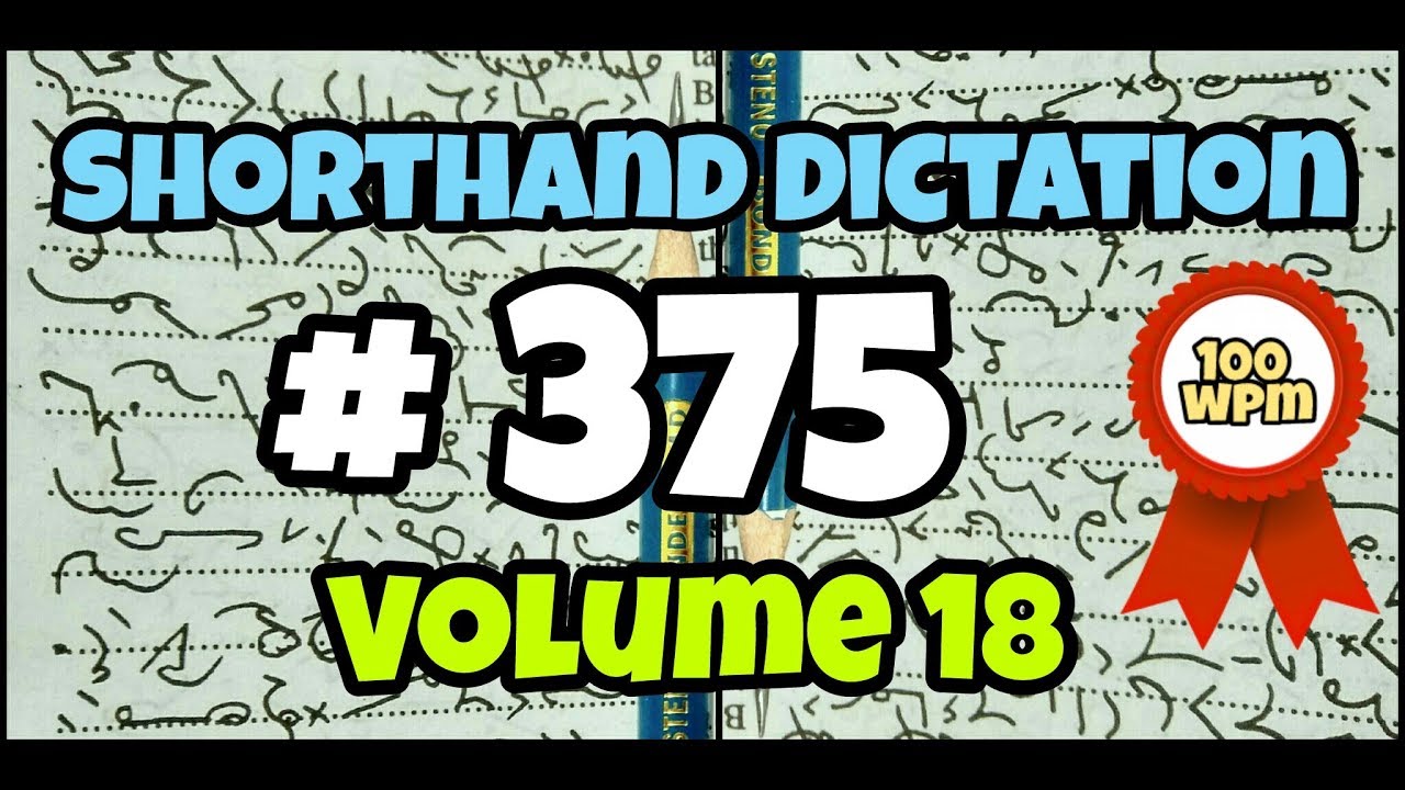 # 375 | 100 wpm | Kailash Chandra | Volume 18