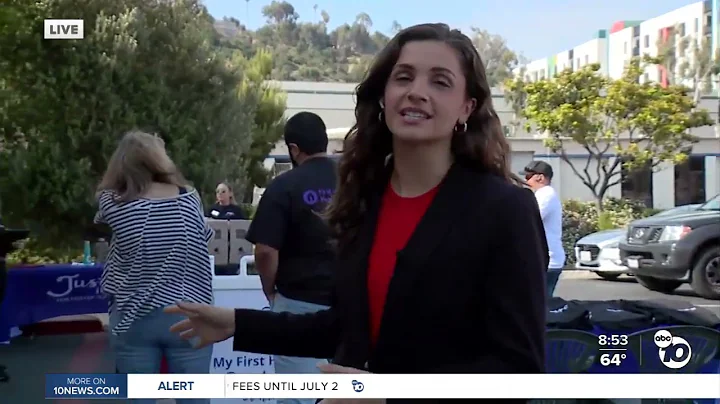 ABC 10 Live at Just in Time for Foster Youth My First Home Ribbon Cutting Part 3