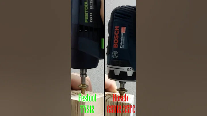 Festool TXS 12 vs Bosch GSR 12-35FC