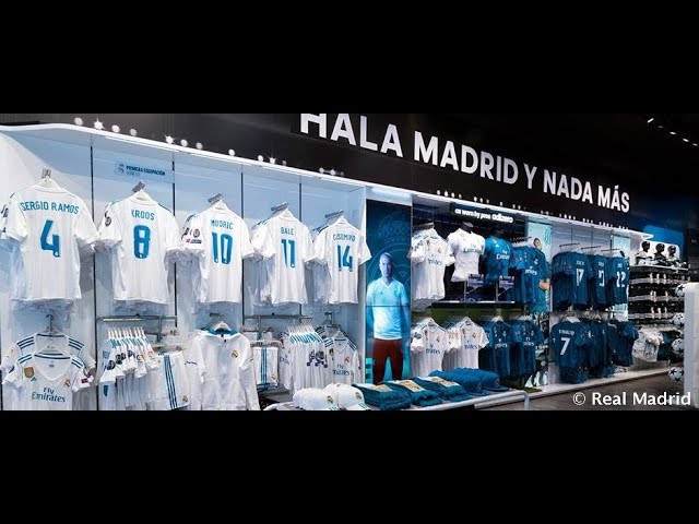 Oplossen buitenaards wezen vervangen Real Madrid Official Store. Madrid - 🇪🇸SPAIN🇪🇸 - YouTube