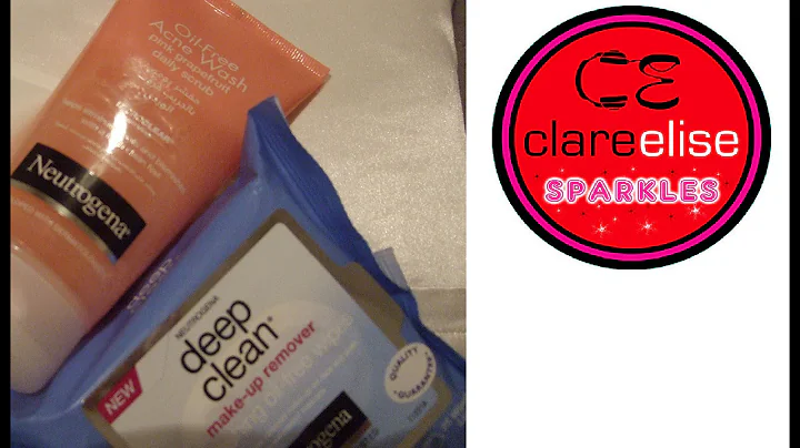 Review: NEUTROGENA Deep Clean Makeup Remover & Oil Free Acne Wash l Clare Elise