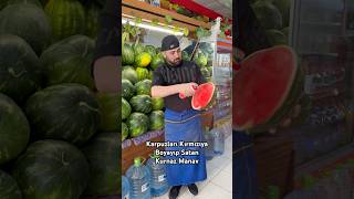 Karpuzları Kırmızıya Boyayıp Satan Kurnaz Manav Sonunu Bekleyin