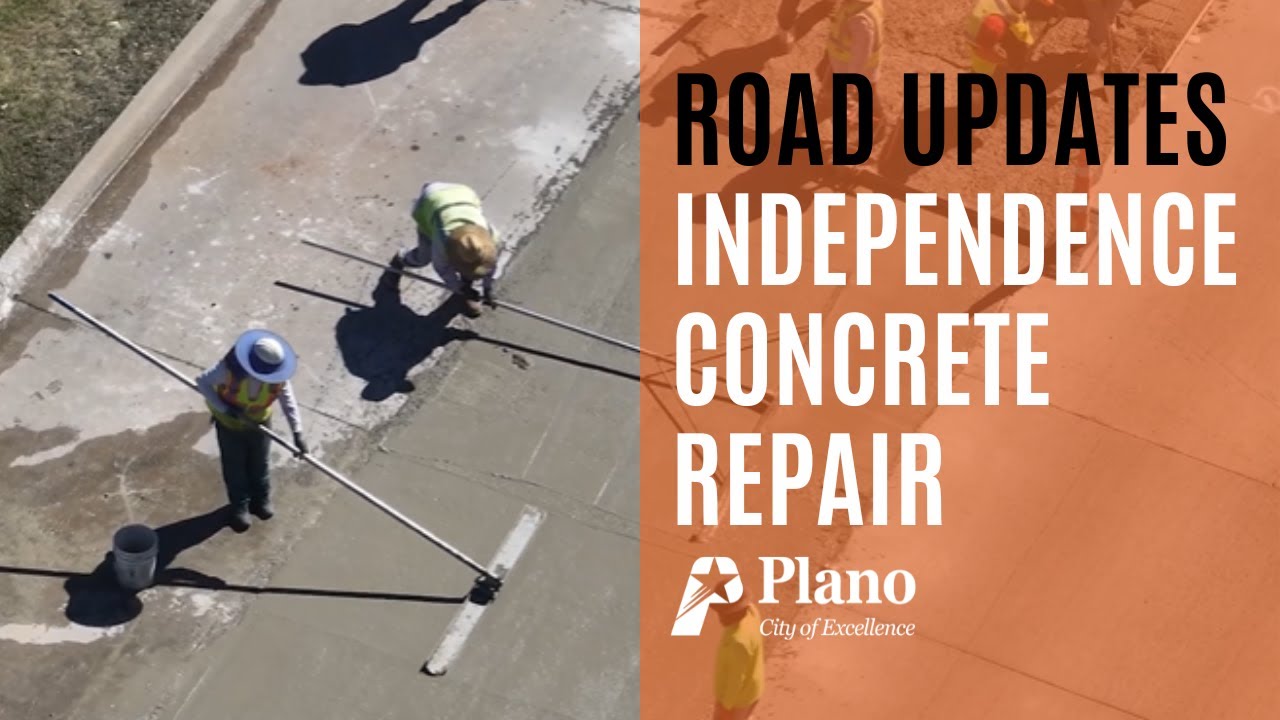 Road Updates: Independence Parkway Concrete Repair - YouTube