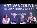 Art vancouver 2019  friday activities