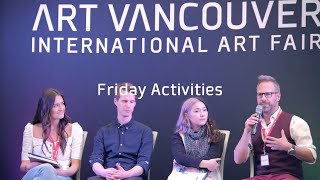 Art Vancouver 2019 - Friday Activities