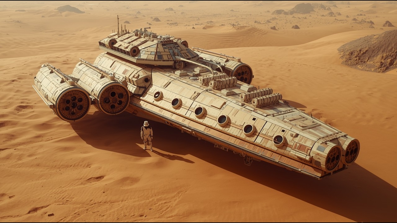 A Neglected Ship Left for Scrap—A Human Mechanic Rebuilt It Into the Galaxy’s Deadliest War Machine
