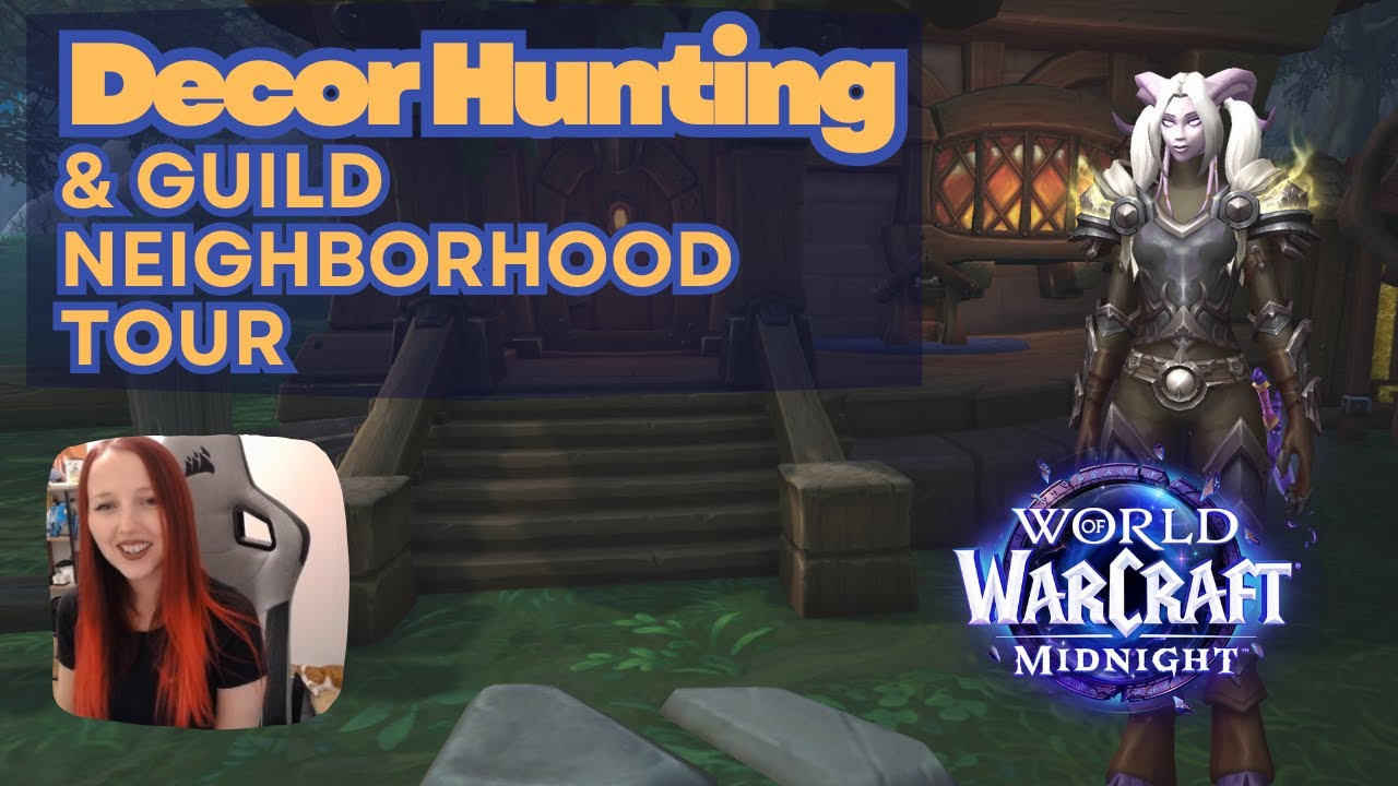 WoW Housing Release | Decor Collecting, Decorating & Neighborhood Tour!